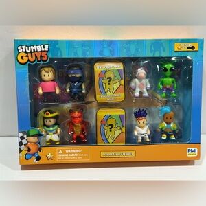 ULTRA RARE - Stumble Guys 10 Pack Mini Collectible Figures.